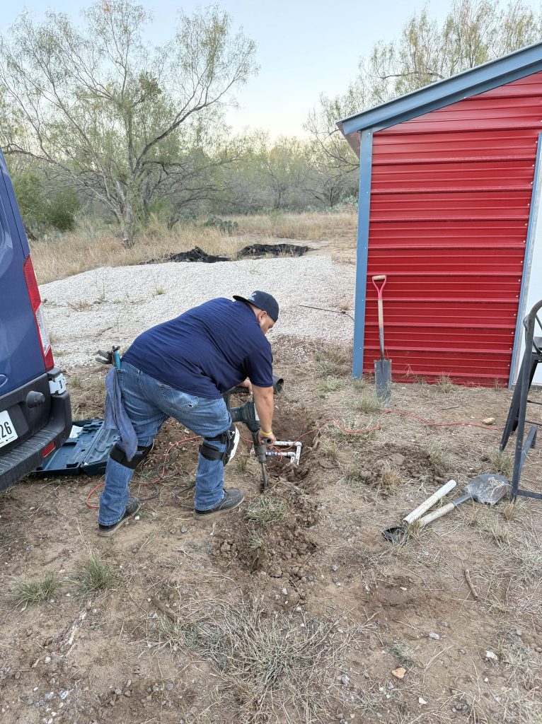 Outdoor Plumbing