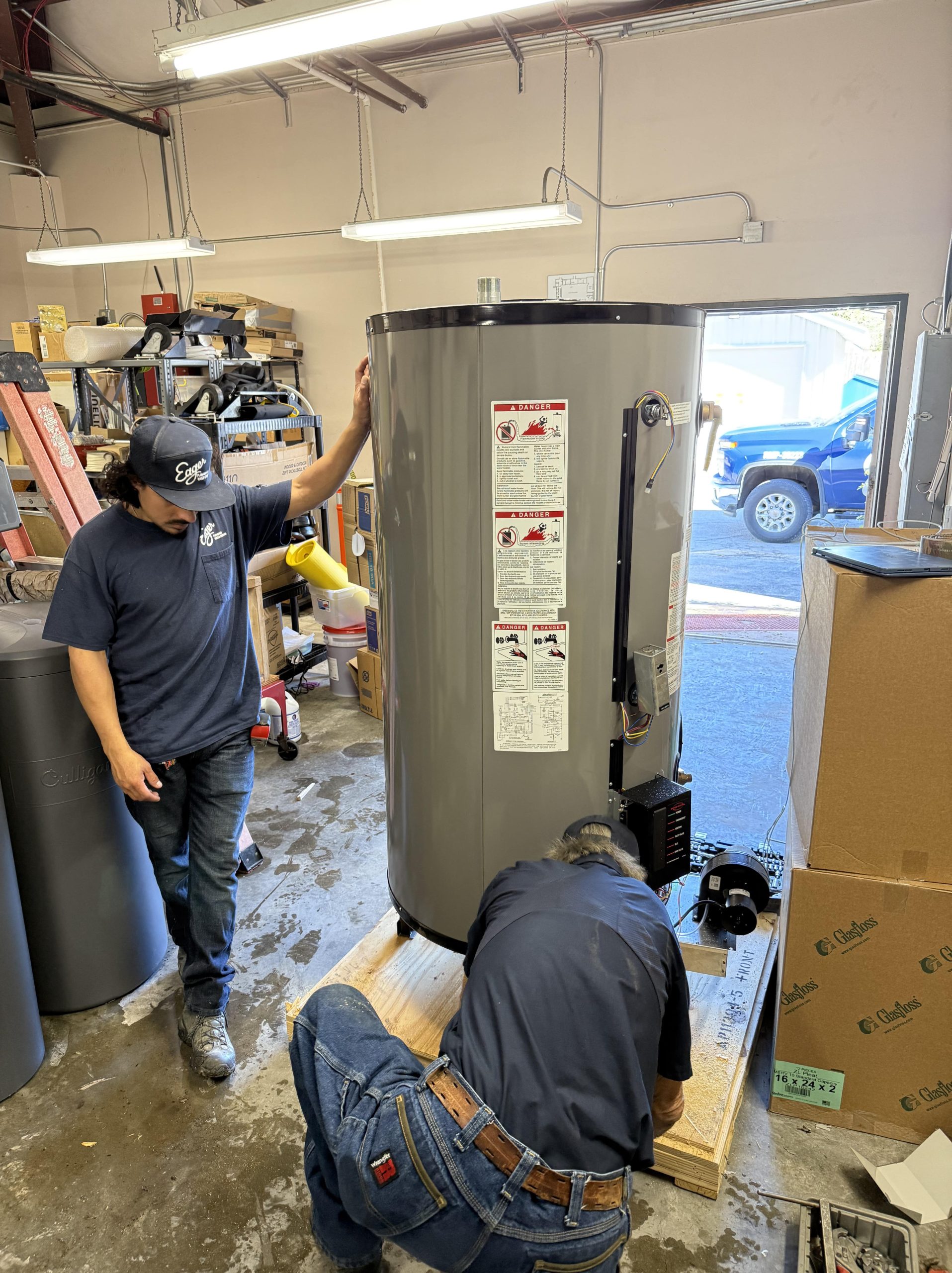 water heater repair installation