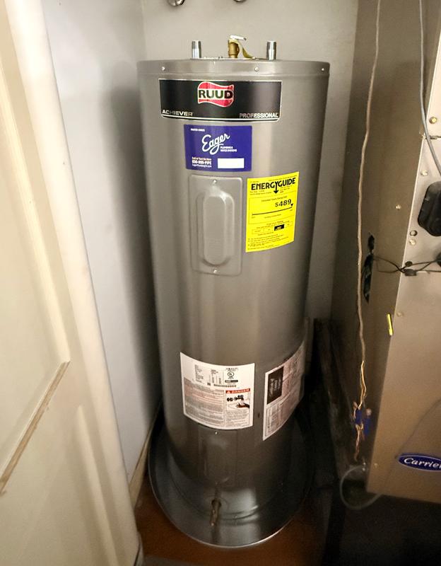water heater installation