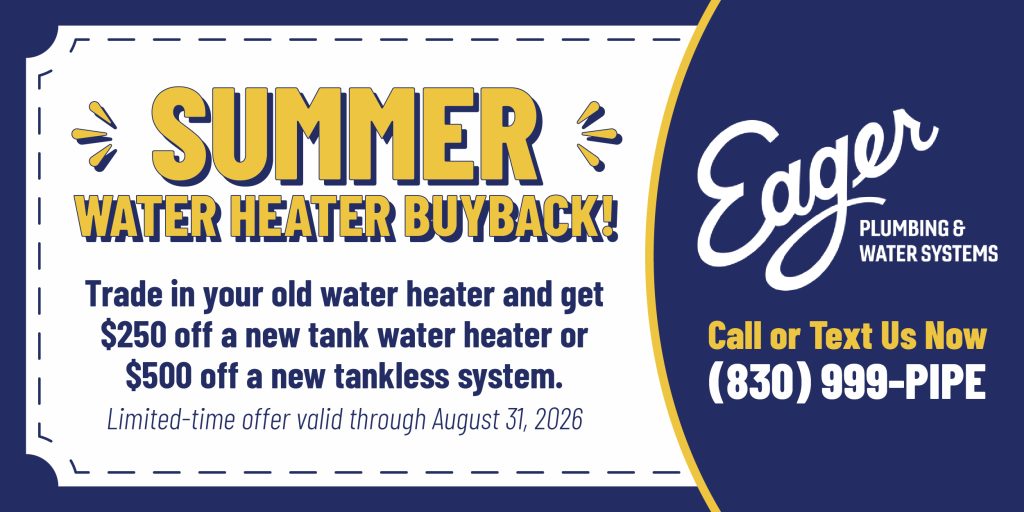 summer water heater special
